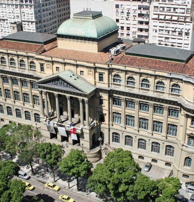 Pontos turísticos no centro do Rio de Janeiro