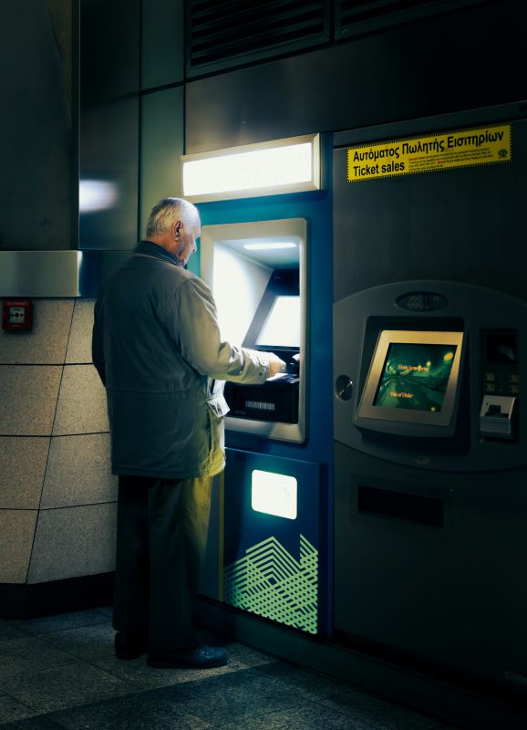 Saques em caixas eletrônicos (ATM)