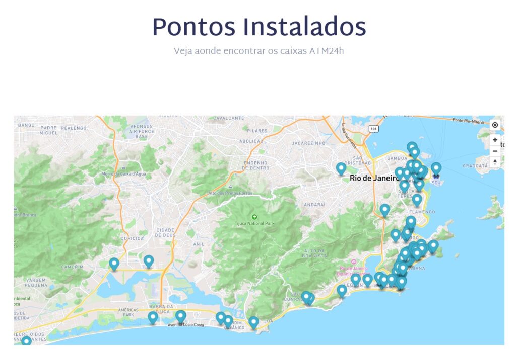 Caixa eletrônico no Rio de Janeiro: Onde encontrar ATM 24h