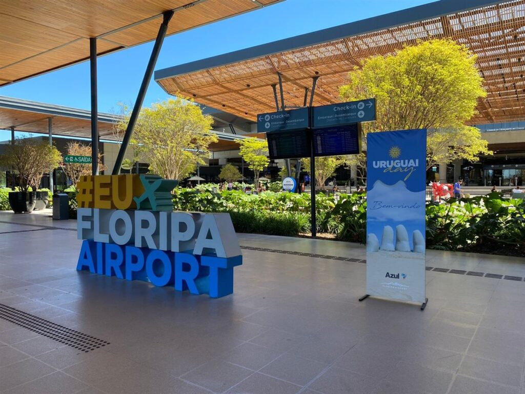 Caixa eletrônico no aeroporto de Florianópolis: onde sacar dinheiro com segurança
